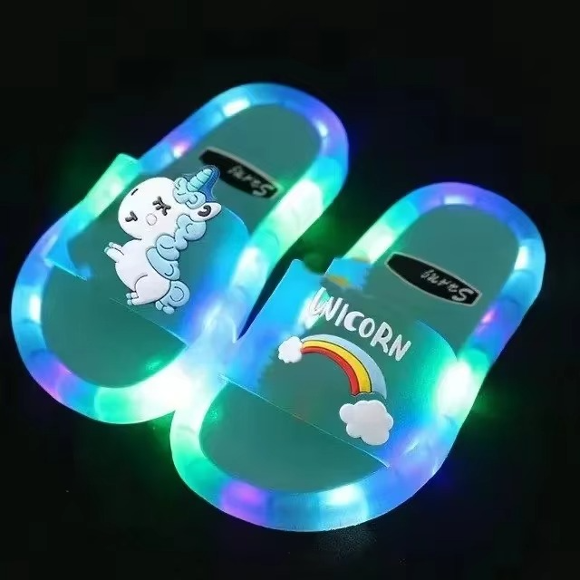 Chinelo LED Encantado Unicórnio