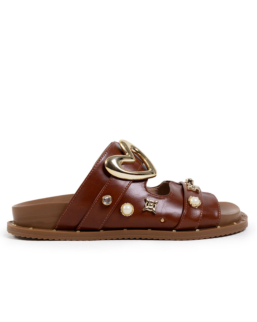 Ultra Conforto Com Uma Leve Elevação No Calcanhar Capucino