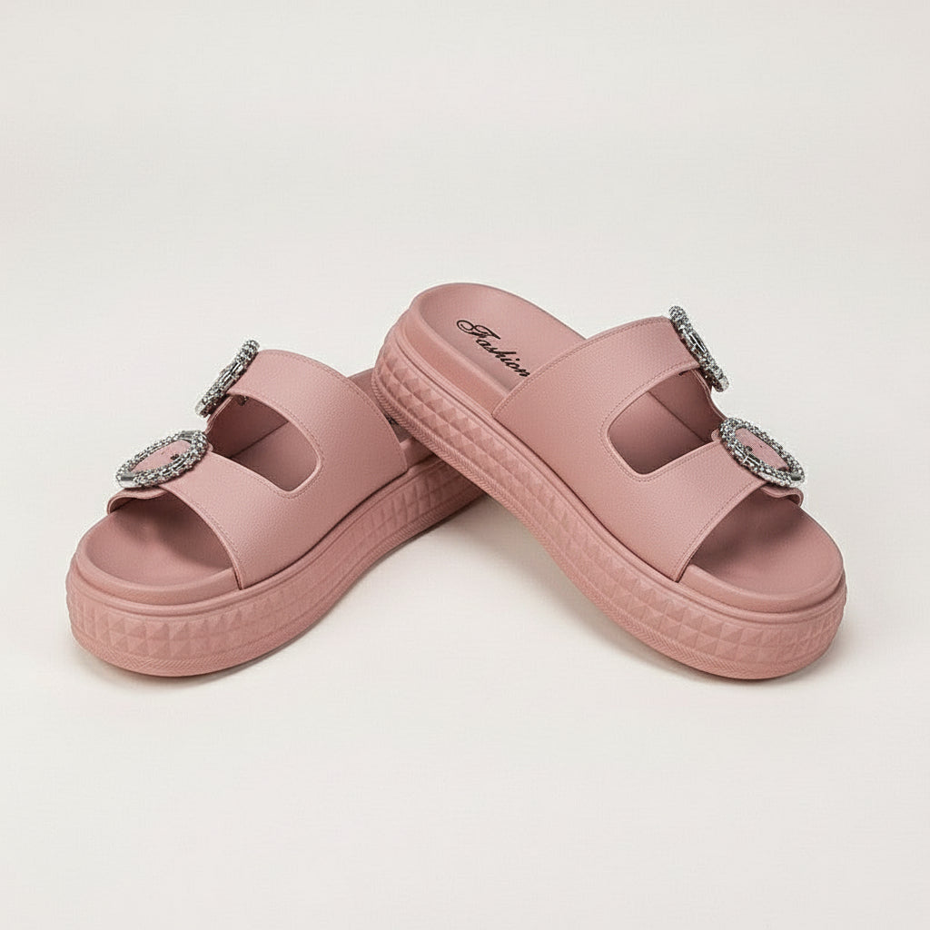 Sandálias abertas respiráveis