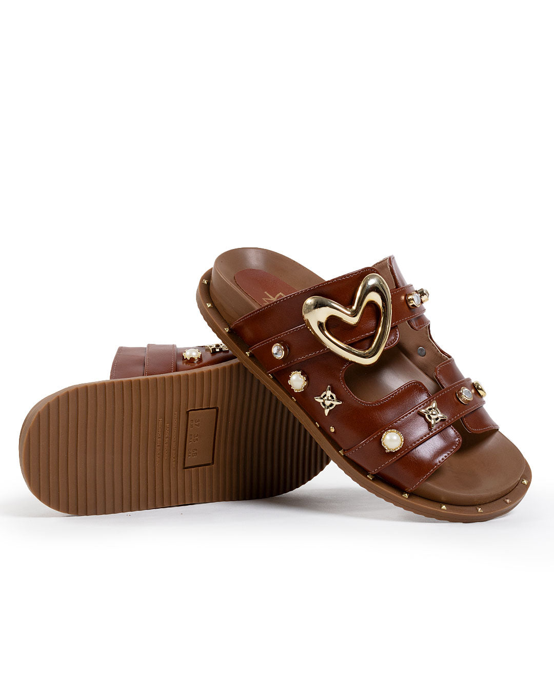 Ultra Conforto Com Uma Leve Elevação No Calcanhar Capucino