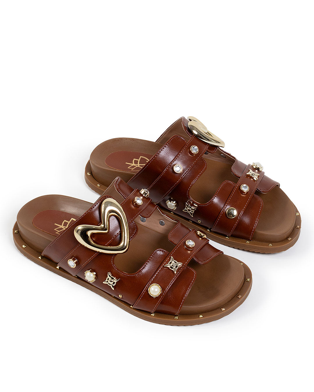 Ultra Conforto Com Uma Leve Elevação No Calcanhar Capucino