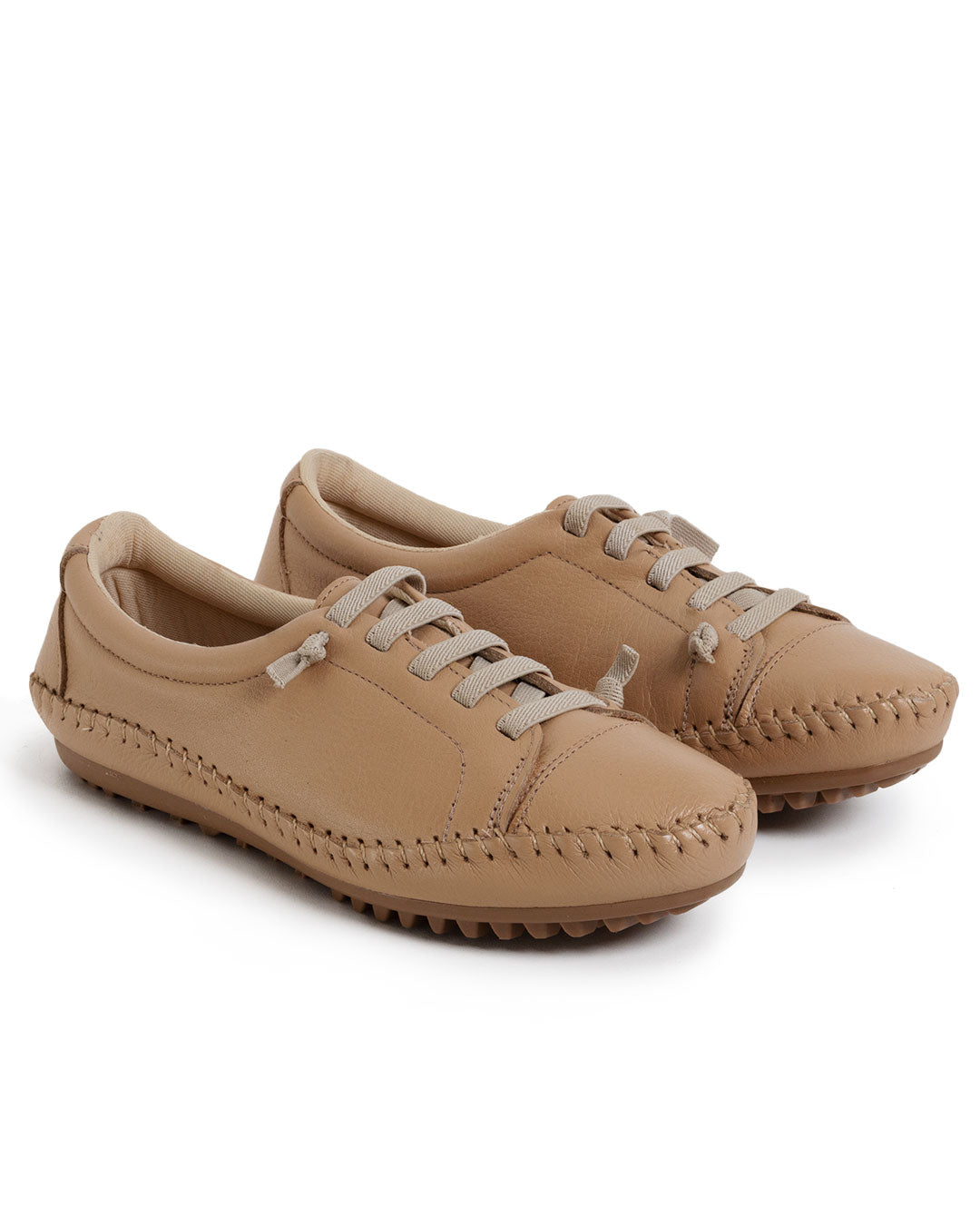 Confort Areia  Com Palmilha Acochoada e a Sola Flexível